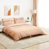Vidaxl Duvet Crossing Set 140x200 cm Baumwollrosa