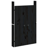 Porte dell'armadio Vidaxl per cucina esterna 2 ST 50x9x82 cm Pino in legno nero