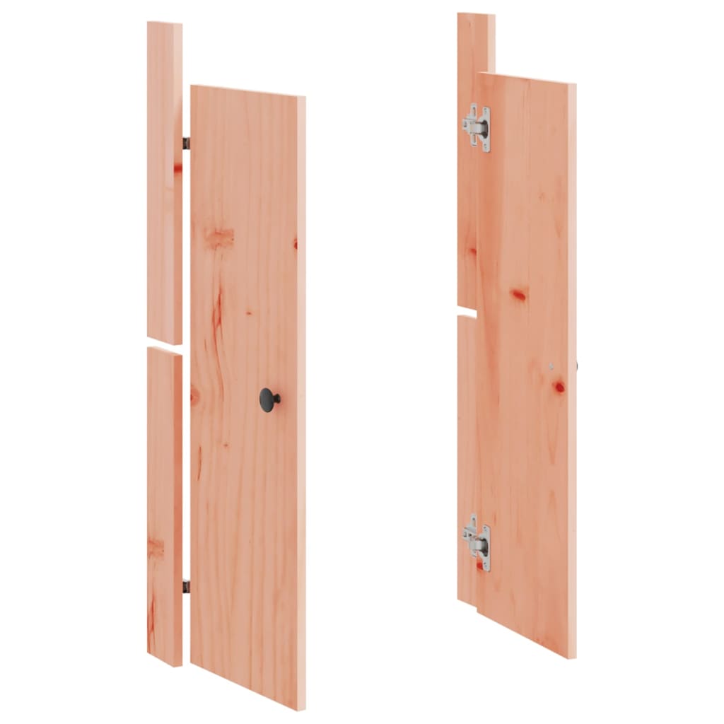 Vidaxx Schranktüren für Outdoor-Küche 50x9x82 cm massives Douglas-Holz