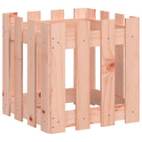 VIDAXL -Pflanzer mit Fechten 40x40x40 cm Solid Douglashout