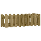 VIDAXL -Pflanzgefäßintermeister HEK -Design 100x30x30 cm imprägniertes Holz