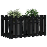 Vidaxl Plantador Insent HEK Design 100x50x50 cm Pine Wood Negro