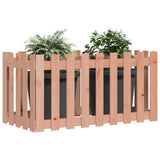 VIDAXL -Planungsbox erhöhte Zäune 100x50x50 cm Solid Douglashout