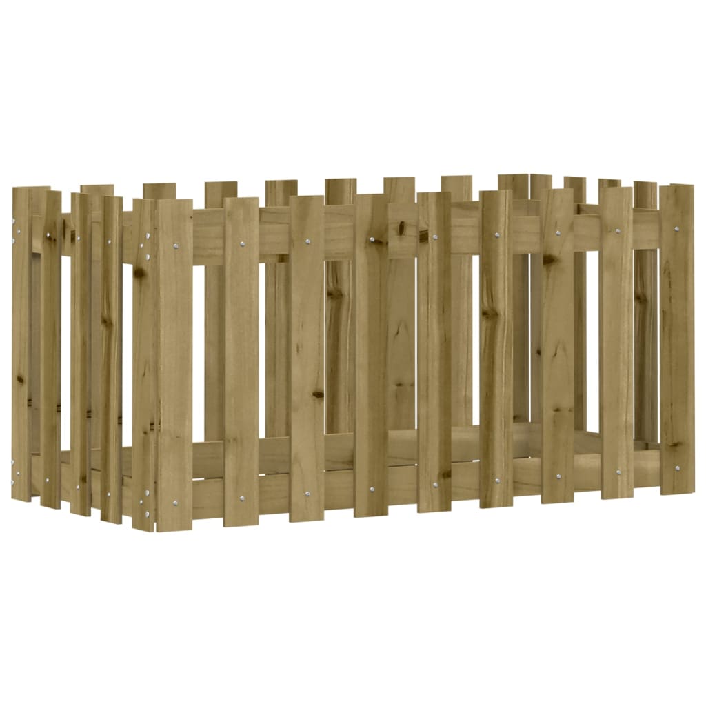 Vidaxl Plantador Insent HEK Design 100x50x50 cm de madera impregnada