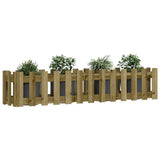 Vidaxl Plantador Insentado HEK Design 150x30x30 cm Madera impregnada