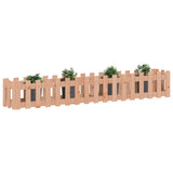 Vidaxl Pflanzer erhöhte das HEK -Design 200x30x30 cm Solid Douglashout