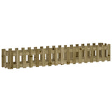 VIDAXL -Pflanzer verminderte HEK -Design 200x30x30 cm imprägniertes Holz