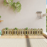 VIDAXL -Pflanzer verminderte HEK -Design 200x30x30 cm imprägniertes Holz