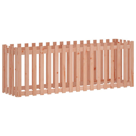 VidaXL-Pflanzgefäß-Hochzaun-Design 200 x 50 x 70 cm aus massivem Douglas-Holz