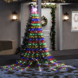 VidaXL Weihnachtsbaumbeleuchtung 320 bunte LEDs 375 cm