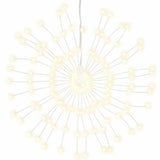 Vidaxl Weihnachtsbeleuchtung Feuerwerk 4 St 140 warme weiße LEDs 17 cm