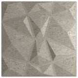 Vidaxl 24 St Wall Panels Diamond 6 m² 50x50 cm XPS betongrijs