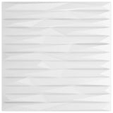 Vidaxx 24 Stück Wandpaneele Stein 6 m² 50x50 cm XPS weiß