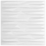 Vidaxl 48 St Panneaux muraux Stone 12 m² 50x50 cm xps blanc