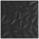 VIDAXL 24 ST WALSPOREULEN AMETHIST 6 m² 50 x 50 cm XPS Schwarz