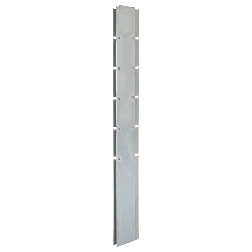 Vidaxl Fence Posts 30 St 160 cm Galvanized Steel Silver Colored