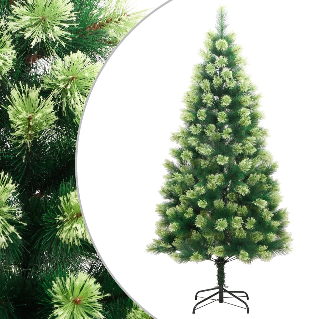 Vidaxl Kunstkerstboom s tečaji in standardnimi 180 cm