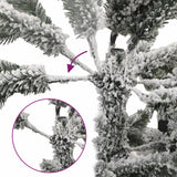 Vidaxl Kunstkerstboom mit Schnee 210 cm