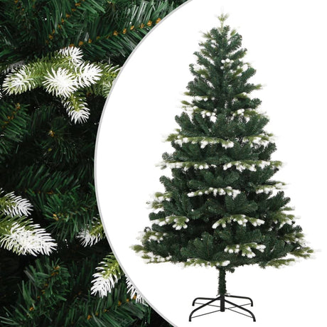 Vidaxx künstlicher Weihnachtsbaum mit Scharnieren und Schnee 150 cm
