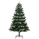 Vidaxx künstlicher Weihnachtsbaum mit Scharnieren und Schnee 150 cm