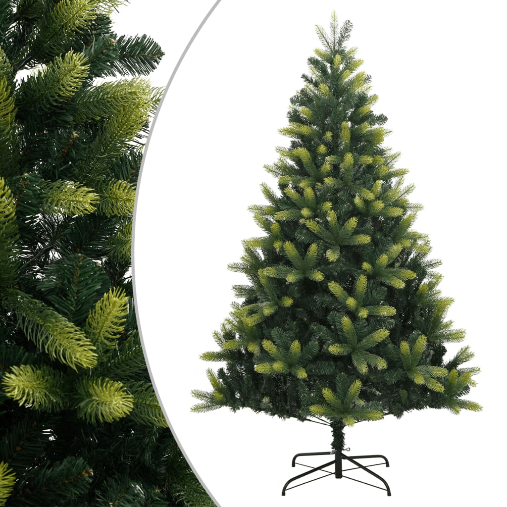 Vidaxl Kunstkerstboom med hængsler og standard 150 cm