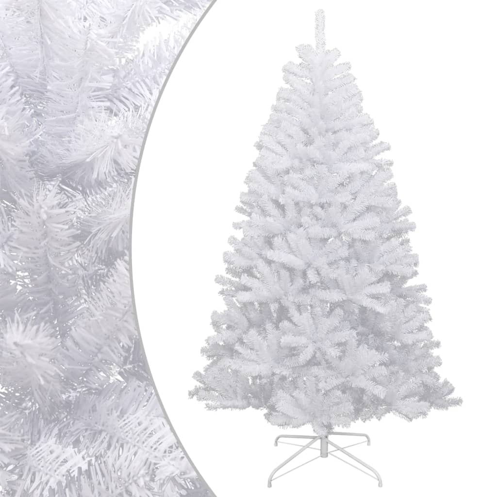 VidaXL Künstlicher Weihnachtsbaum mit Scharnieren und Schnee 210 cm