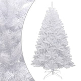 VidaXL Künstlicher Weihnachtsbaum mit Scharnieren und Schnee 210 cm