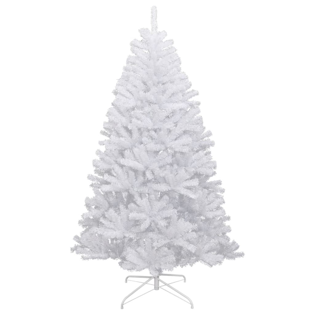 VidaXL Künstlicher Weihnachtsbaum mit Scharnieren und Schnee 210 cm