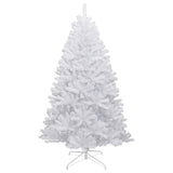 VidaXL Künstlicher Weihnachtsbaum mit Scharnieren und Schnee 210 cm