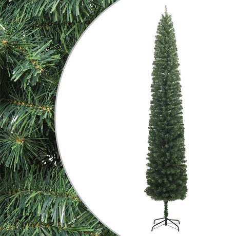 Vidaxx künstlicher Weihnachtsbaum schmal mit Standard 270 cm PVC