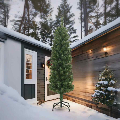 Vidaxx künstlicher Weihnachtsbaum schmal mit Standard 270 cm PVC