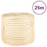 Vidaxxl-Seil 14 mm 25 m 100 % Sisal