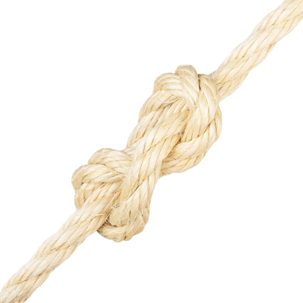 Vidaxxl-Seil 14 mm 25 m 100 % Sisal