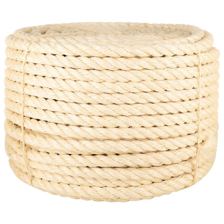 Vidaxxl-Seil 20 mm 25 m 100 % Sisal