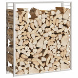 VIDAXL -Kamin 110x28x116 cm Edelstahl