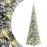 Vidaxl Kunstkerstboom Popup mit Schnee 100 LEDs 150 cm