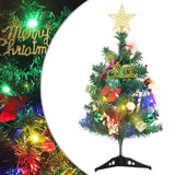 Vidaxl Kunstkerstboom mit Beleuchtung Mini 20 LEDs 45 cm Grün