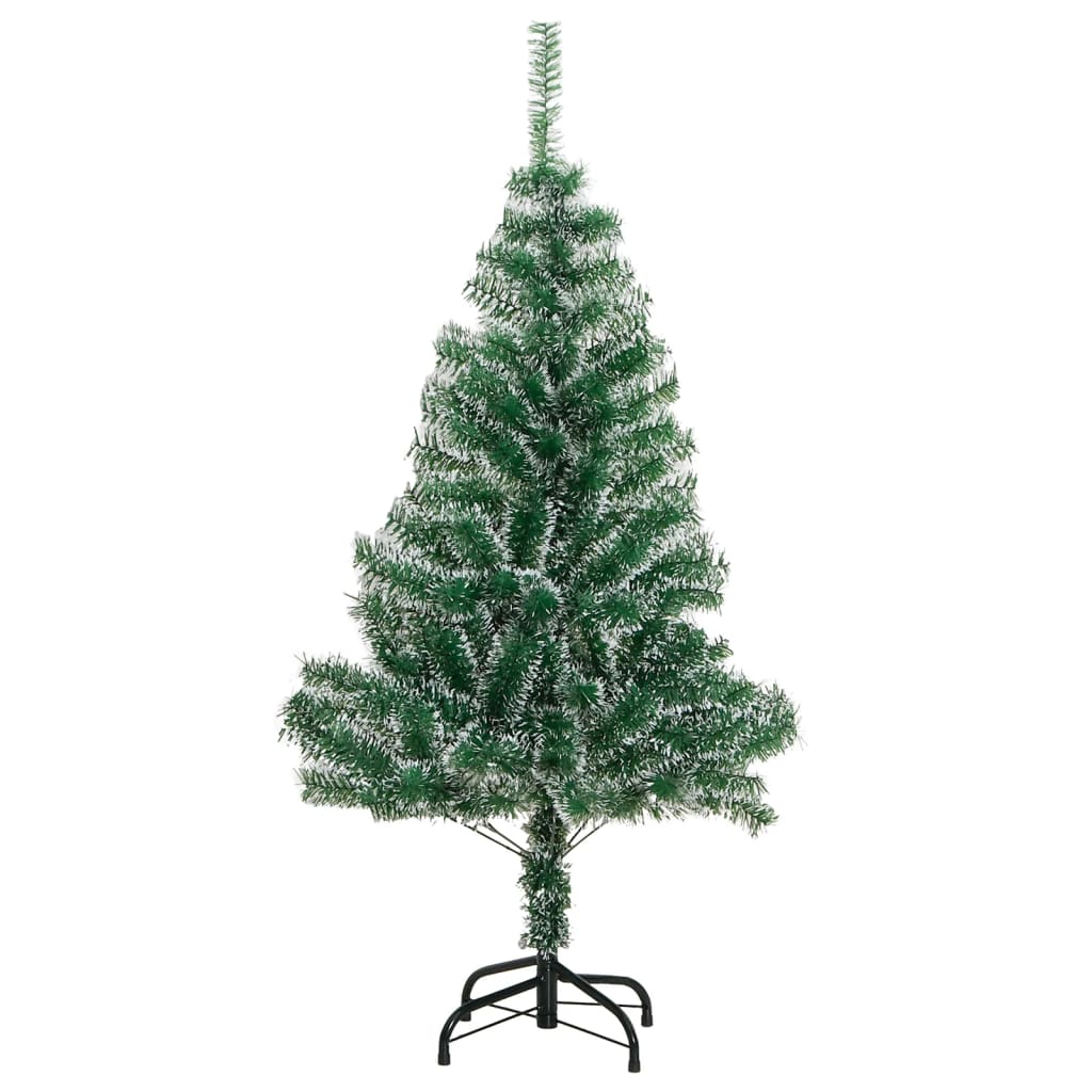 Vidaxx künstlicher Weihnachtsbaum mit Schnee 120 cm grün
