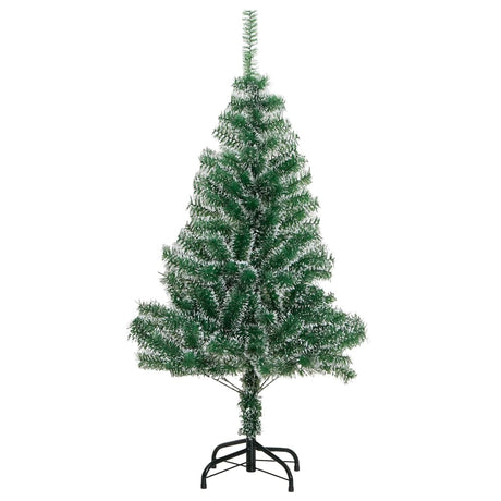 Vidaxx künstlicher Weihnachtsbaum mit Schnee 120 cm grün
