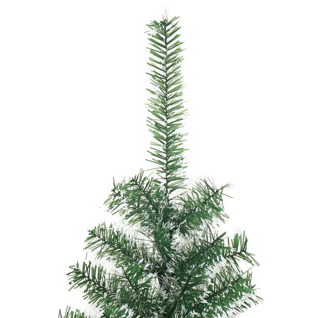 Vidaxx künstlicher Weihnachtsbaum mit Schnee 120 cm grün