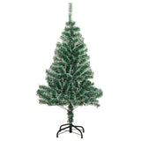 Vidaxl Kunstkerstboom mit Schnee 150 cm Grün