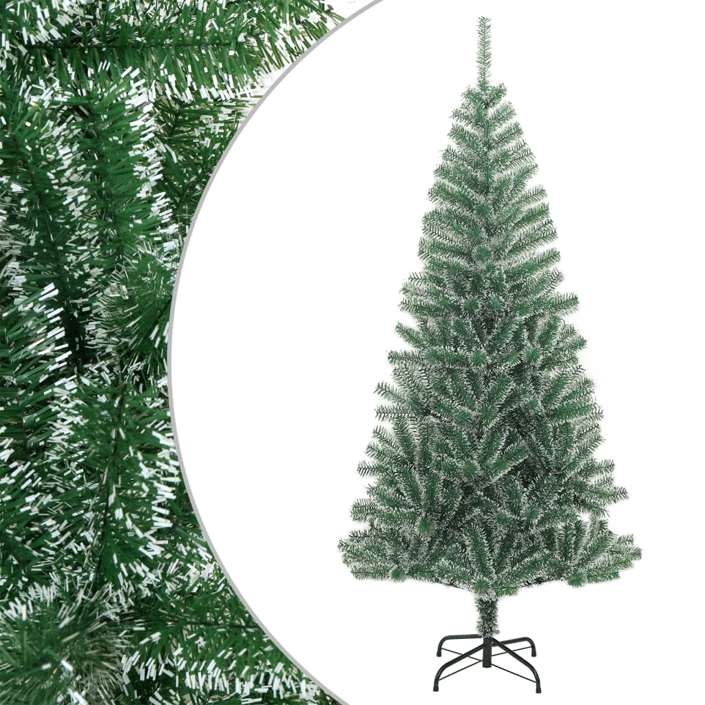 VidaXL Künstlicher Weihnachtsbaum mit Schnee 180 cm Grün