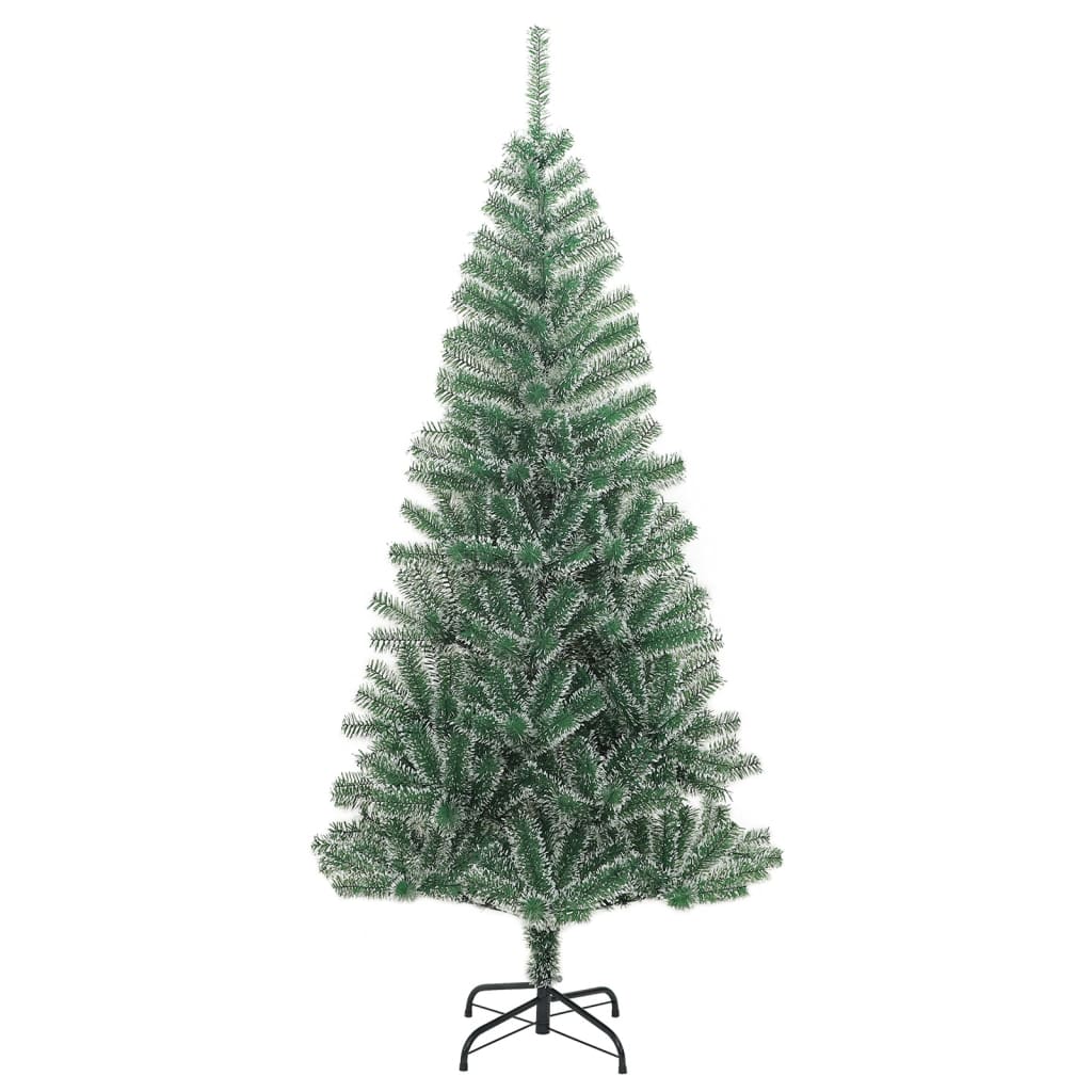 VidaXL Künstlicher Weihnachtsbaum mit Schnee 180 cm Grün