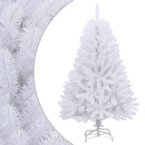 Vidaxx künstlicher Weihnachtsbaum mit Scharnieren und Ständer 150 cm weiß