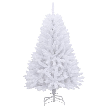 Vidaxx künstlicher Weihnachtsbaum mit Scharnieren und Ständer 150 cm weiß