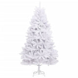Vidaxl Kunstkerstboom mit Scharnieren und Standard 180 cm Weiß