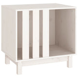 Vidaxl Dog Loft 60x45x57 cm Festkiefer weiß