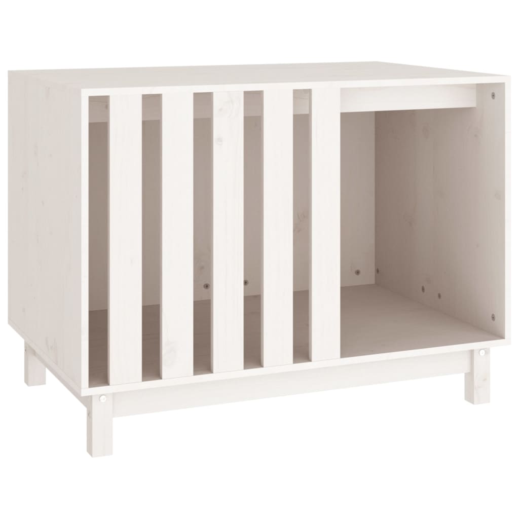 Vidaxl dog loft 90x60x67 cm Solid pine white