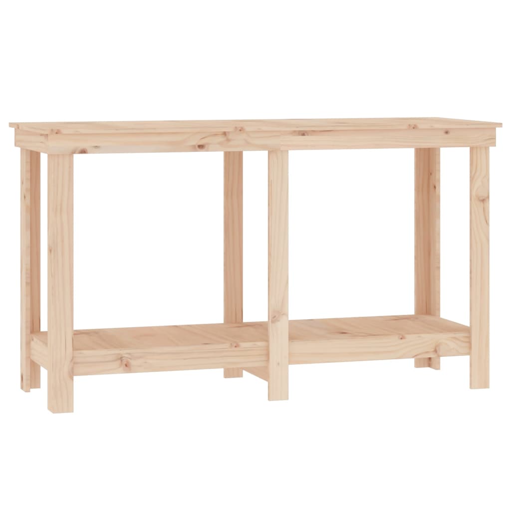 Vidaxl Workbench 140x50x80 cm Solid Pine