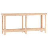 Vidaxl Workbench 180x50x80 cm pino solido